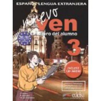 Španělský jazyk Ven Nuevo 3 Libro del Alumno + CD