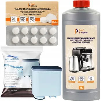 Příslušenství pro přípravu kávy Sada pro čištění kávovaru Saeco Philips: Odvápňovač, tablety, filtr