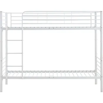 Postel Palanda s možností přestavění na samostatná lůžka Halmar BUNKY 90, bílá (2p=1szt) (2 Karton)