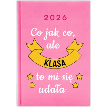 Kalendář Knižkový kalendář 2026 A5 FunnyCase modrý