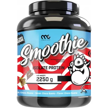 Protein MUSCLE CLINIC Smoothie ISO 2250g Proteinový izolát 92g Příchuť Kinder Bueno