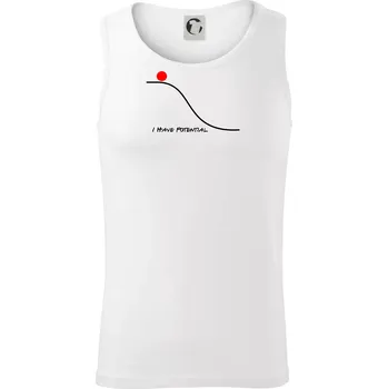 I have potential - Tílko pánské Core - XL ( Bílá )