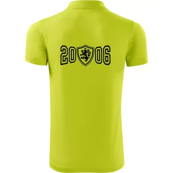 Pánská košile Narozeninový motiv - znak - 2006 - Polokošile Victory sportovní (dresovina) - 2XL ( Limetková )