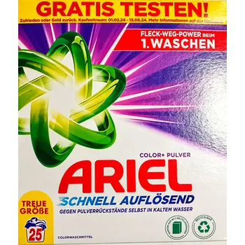 Prací prášek Ariel prášek na barevné prádlo 1,5 kg