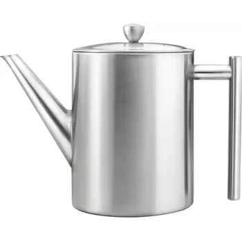 Konvice na čaj BREDEMEIJER Cylindre Čajová konvice nerezová, dvojitá stěna, objem: 1,20 litru