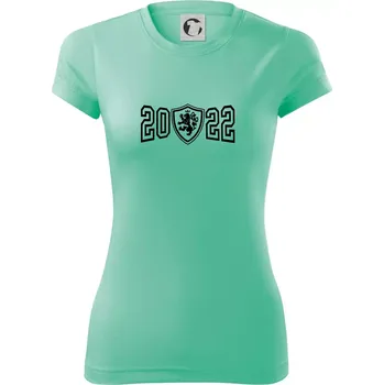 Dámské tričko Narozeninový motiv - znak - 2022 - Dámské Fantasy sportovní (dresovina) - 2XL ( Mátová )