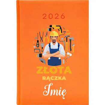 Kalendář Knižkový kalendář 2026 A5 Cute Cups oranžový