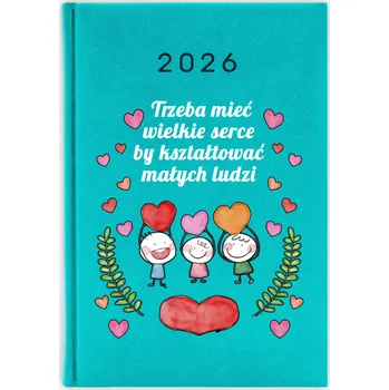 Kalendář Knižkový kalendář 2026 A5 FunnyCase modrý