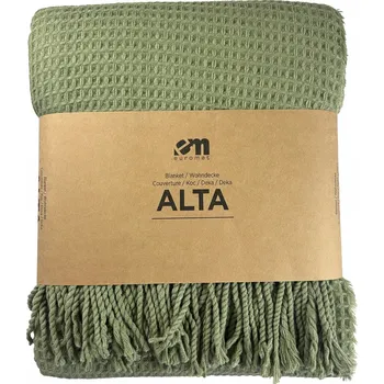 deka Akrylová deka Euromat 200 cm x 220 cm zelená