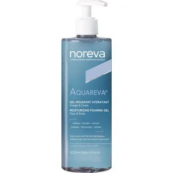 Pleťový krém NOREVA AQUAREVA moisturizing foaming gel 400ml