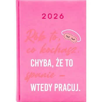 Kalendář Knižkový kalendář 2026 A5 Cute Cups růžový