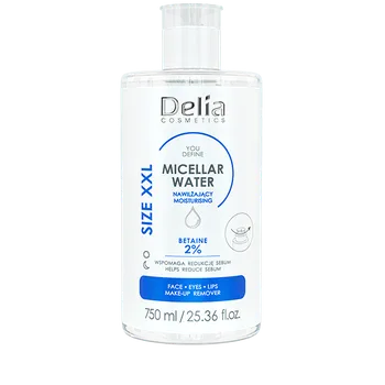 Micelární voda Delia hydratační micelární voda na obličej, 750 ml