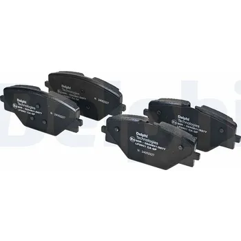Brzdová destička Sada brzdových destiček, kotoučová brzda DELPHI LP3901