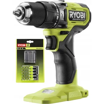 Vrtačka RYOBI Aku Vrtačka 18V RPD18BL1-0 + Sada bitů 28 ks