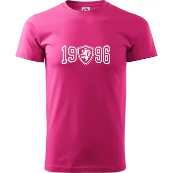 Pánská móda Narozeninový motiv - znak - 1996 - Klasické pánské triko vyšší gramáže - 2XL ( Purpurová )