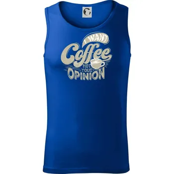 Coffee opinion - Tílko pánské Core - XL ( Královská modrá )
