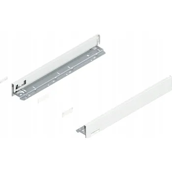 Nábytkové kování Šuplík Blum , bílá čelo, 50 x 1 x 1 cm, maximální nosnost: 1 kg