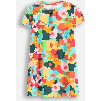 Dámské šaty Šaty Coccodrillo zelená barva, midi, MAXITROPIC GIRL KIDS WC5129201MGK 76X, vel. 116