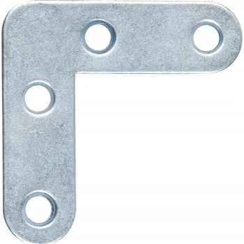 Tesařské kování ZAOBLENÝ NÁBYTKOVÝ ÚHELNÍK 40x40x12 GAH