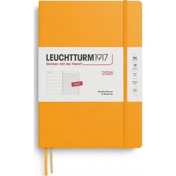 Diář Knižní diář 2026 B5 Leuchtturm1917 oranžový