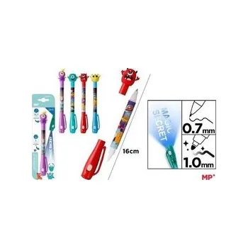 Set školních potřeb Długopis szpiegowski UV 0.7/1.0mm Potwory MIX