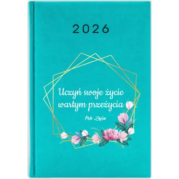 Kalendář Knižkový kalendář 2026 A5 FunnyCase modrý