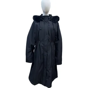 Zimní kabát/párka dlouhá MELIE AL304 barva: černá, velikost: 48