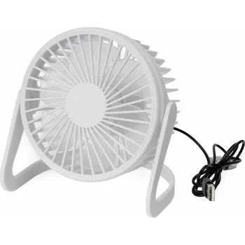 Domácí ventilátor Platinet PTF322W USB stolní ventilátor, bílá