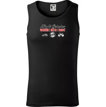 Pánské termoprádlo Mladá Boleslav město s tradicí - Tílko pánské Core - XL ( Černá )