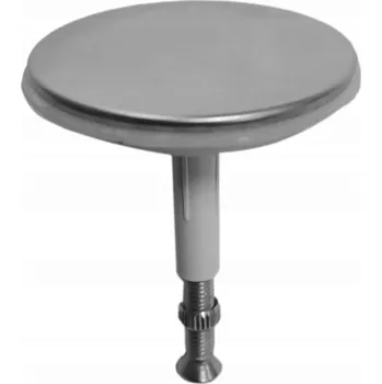 Sifon Zátka do vanového sifonu s automatickým ovládáním, 47 mm, chrom AKCES