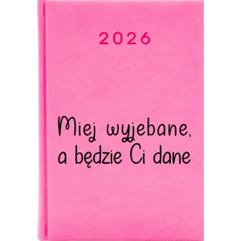 Kalendář Knižkový kalendář 2026 A5 růžový