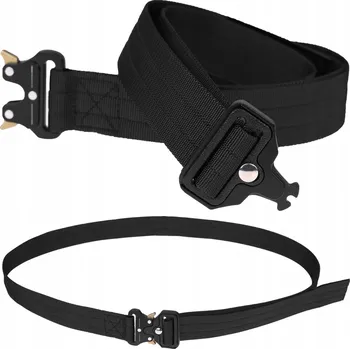 Opasek PÁSEK VOJENSKÝ TAKTICKÝ MAGNUM VIPERA S PŘEZKOU COBRA, ČERNÝ