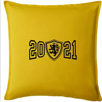 Polštář Narozeninový motiv - znak - 2021 - Polštář 50x50 - 50x50 - Pouze potah ( Žlutá )