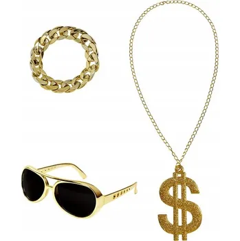 Náhrdelník Sada doplňků Widmann zlatá