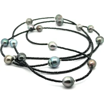 Náhrdelník JK Náhrdelník s tahitskými perlami a spinely SR54406