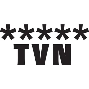 Samolepicí dekorace na vozidlo Samolepka TVN AUTOMOBILOVÁ auto ODOLNÁ FÓLIE 10 cm