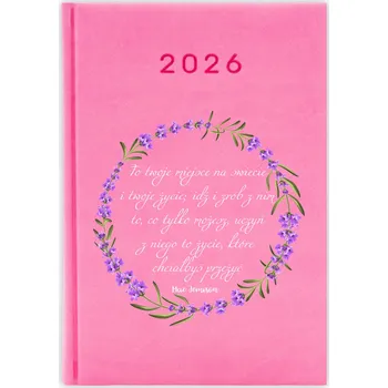 Kalendář Knižkový kalendář 2026 A5 FunnyCase modrý