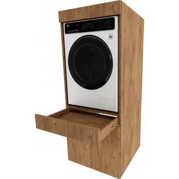 Koupelnový nábytek Skříňka nad pračku do koupelny regál pračka sloupek vestavba retro lancelot