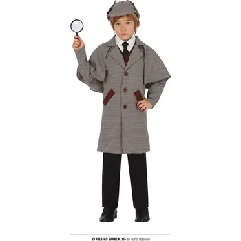 Karnevalový kostým Sherlock Holmes kostým dětský 7-9 let