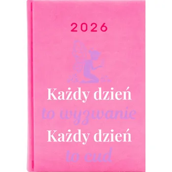 Kalendář Knižkový kalendář 2026 A5 Cute Cups růžový