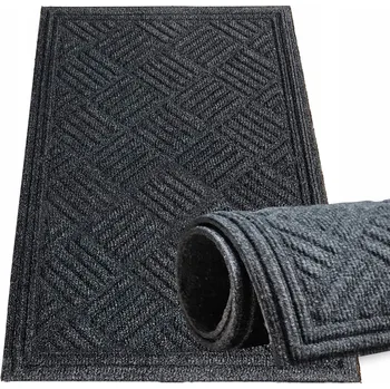 Rohožka VENKOVNÍ VSTUPNÍ ROHOŽKA PŘED DVEŘE NA BOTY ODOLNÁ 60x90cm