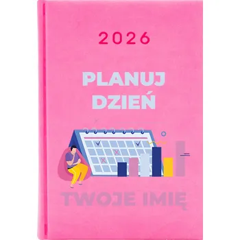 Kalendář Knižkový kalendář 2026 A5 Cute Cups růžový