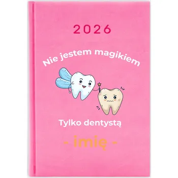 Kalendář Knižkový kalendář 2026 A5 FunnyCase růžový