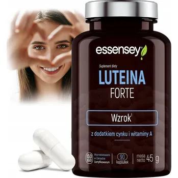 Essensey Lutein Forte, pro zrak, zinek, 90 kapslí