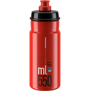 Láhev Elite láhev JET 550ml - červená/šedé logo
