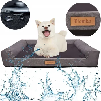 Pelíšek pro psa DOGESTE psí pelíšek černý 65 cm x 100 cm