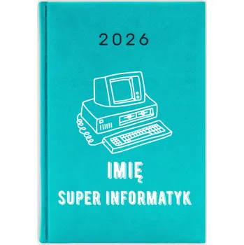 Kalendář Knižkový kalendář 2026 A5 FunnyCase modrý