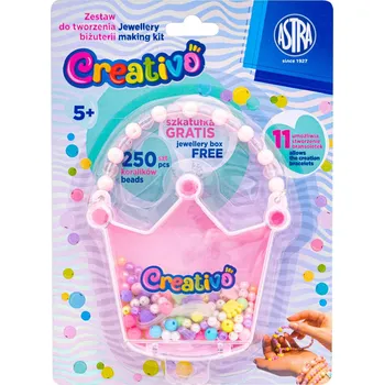 Korálek ASTRA Sada korálků Korunka