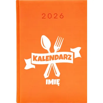 Kalendář Knižkový kalendář 2026 A5 Cute Cups oranžový
