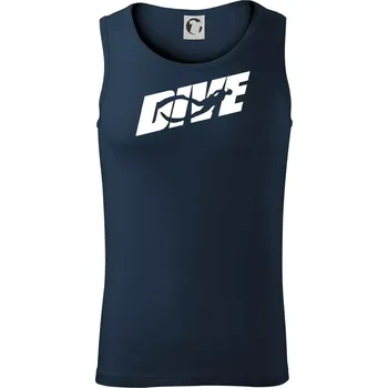 Freediving - Dive - Tílko pánské Core - XL ( Námořní modrá (velmi tmavá - téměř černá) )